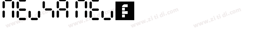 Neusa Neu字体下载字体转换